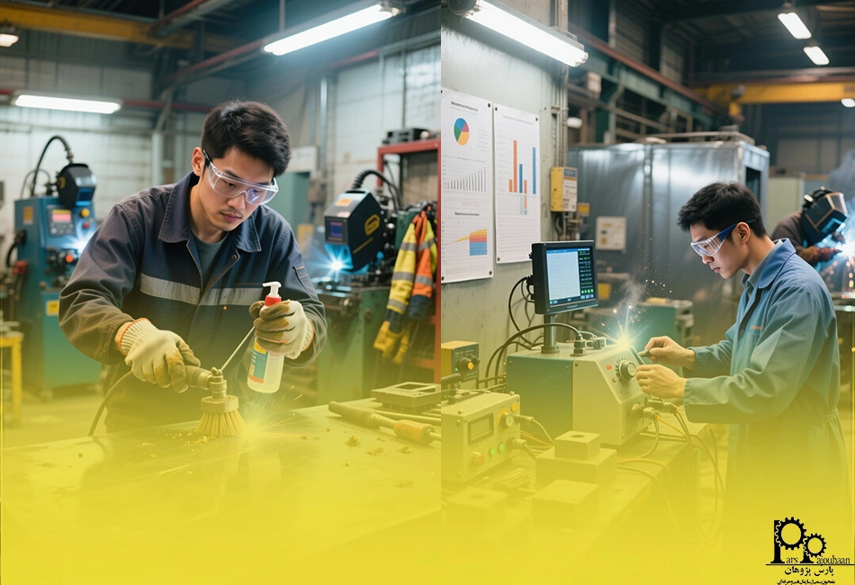 مراحل بازرسی جوش به روش التراسونیک UT